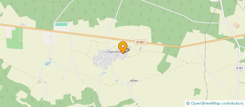 localisation de l'entreprise SCI ROMANE  CHAUVIGNY