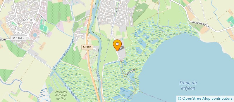 localisation de l'entreprise SCI ROMANI à LATTES