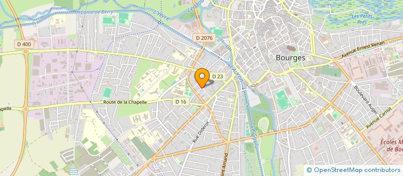 localisation de l'entreprise SCI ROMANI  BOURGES