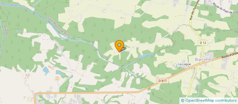 localisation de l'entreprise SCI ROMANOA  SAINT-MARTIN-DE-HINX