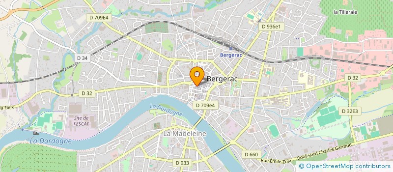 localisation de l'entreprise SCI ROMANOLD à BERGERAC
