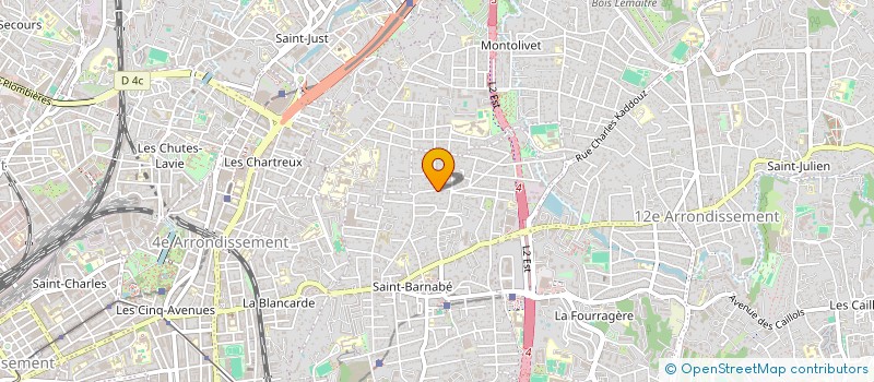 localisation de l'entreprise SCI ROMAPAC à MARSEILLE