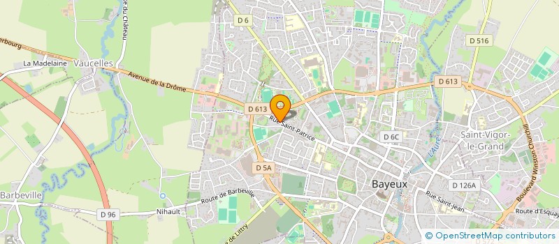 localisation de l'entreprise SCI ROMAPAELMA  BAYEUX