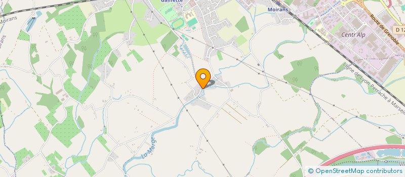 localisation de l'entreprise SCI ROMARDIE  MOIRANS