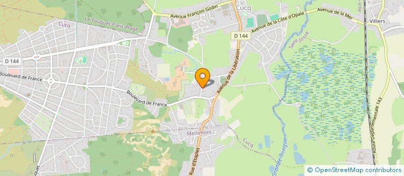 localisation de l'entreprise SCI ROMARGUE à CUCQ