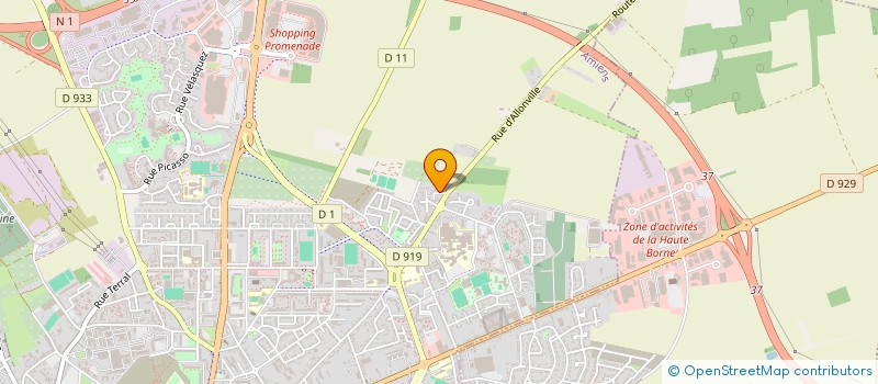 localisation de l'entreprise SCI ROMARIUS à AMIENS