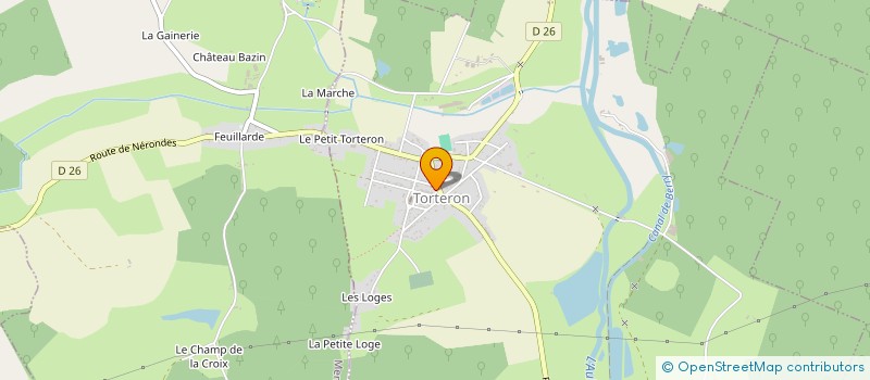 localisation de l'entreprise SCI ROMASQUE  COURS-LES-BARRES