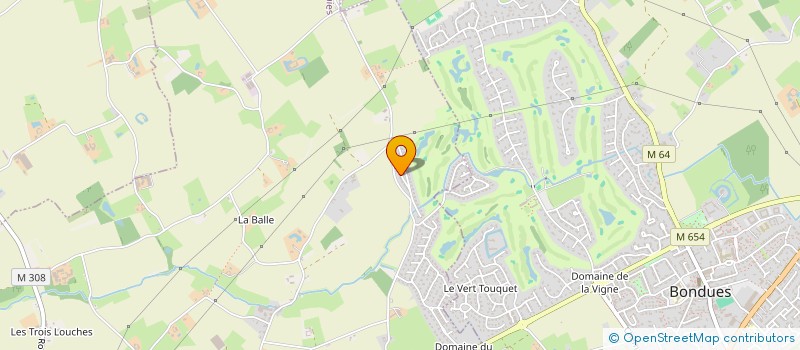 localisation de l'entreprise SCI ROMAVI & CO  WAMBRECHIES