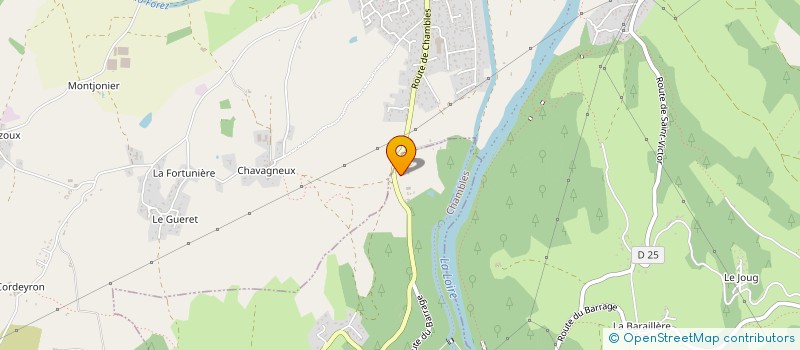 localisation de l'entreprise SCI ROMAX  CHAMBLES