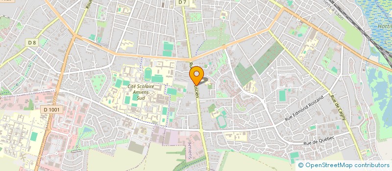 localisation de l'entreprise SCI ROMAX  AMIENS