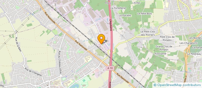 localisation de l'entreprise SCI ROMAX  INGRE