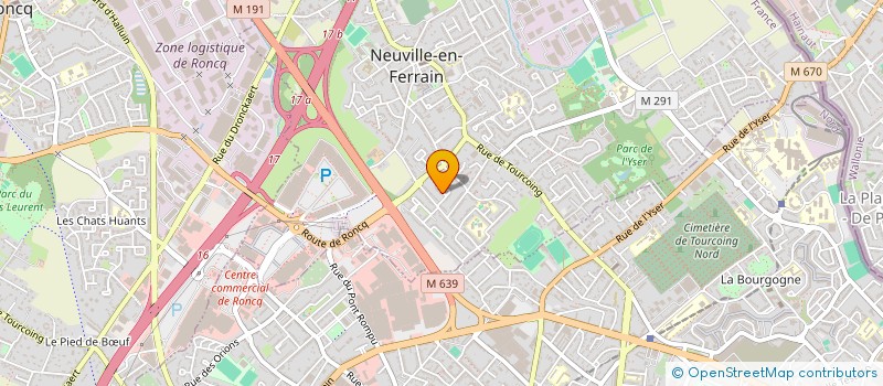 localisation de l'entreprise SCI ROMCHAKAR à NEUVILLE-EN-FERRAIN