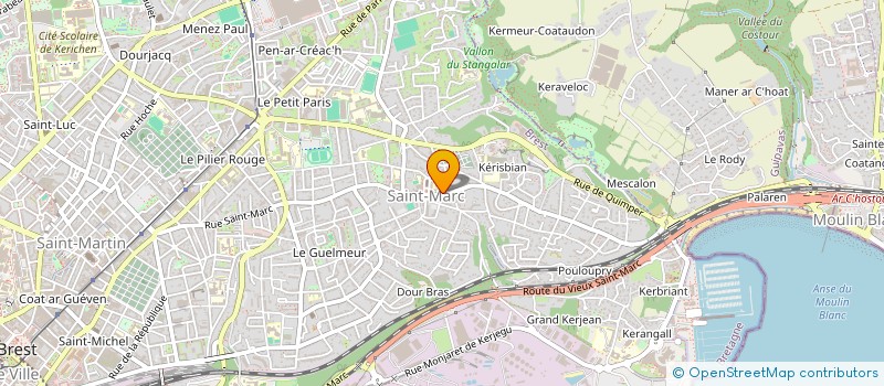 localisation de l'entreprise SCI ROME  BREST