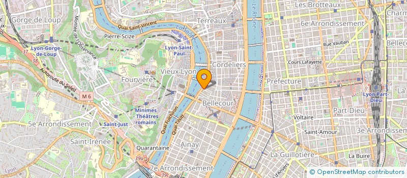 localisation de l'entreprise SCI ROME  LYON