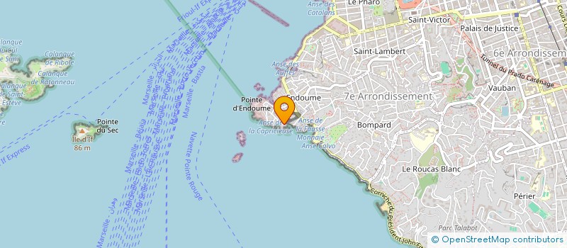 localisation de l'entreprise SCI ROME ENDOUME à MARSEILLE