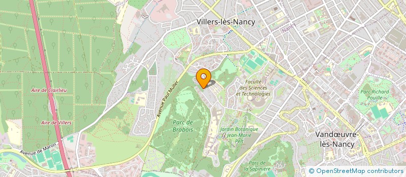 localisation de l'entreprise SCI ROMEAU  VILLERS-LES-NANCY