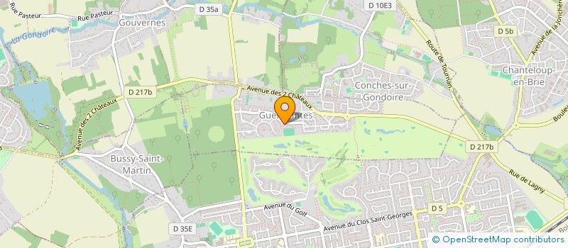 localisation de l'entreprise SCI ROMEC TRUONG  GUERMANTES