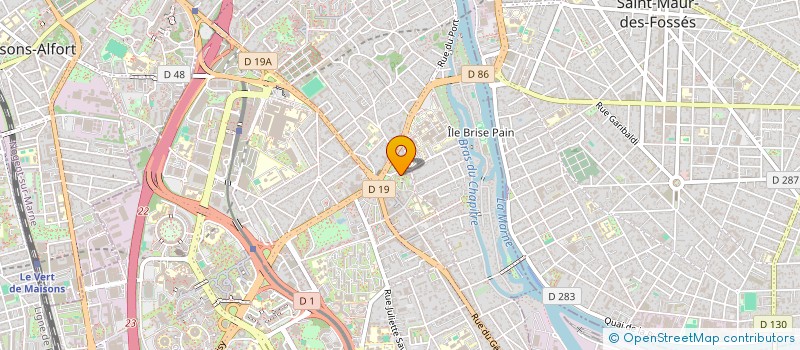 localisation de l'entreprise SCI ROMED à CRETEIL