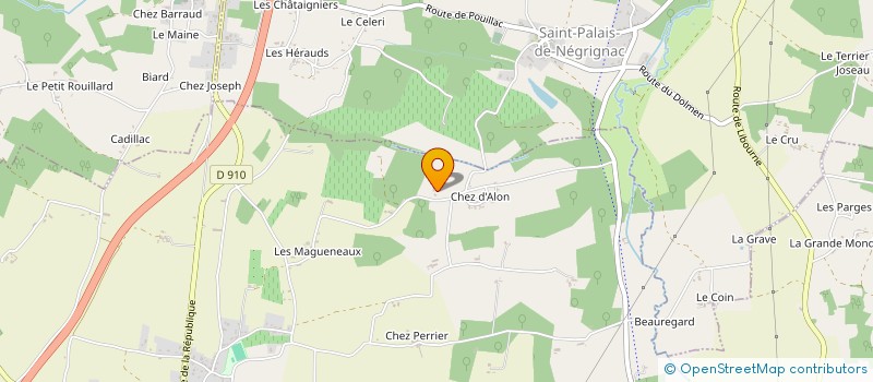 localisation de l'entreprise SCI ROMEGE  MONTLIEU-LA-GARDE