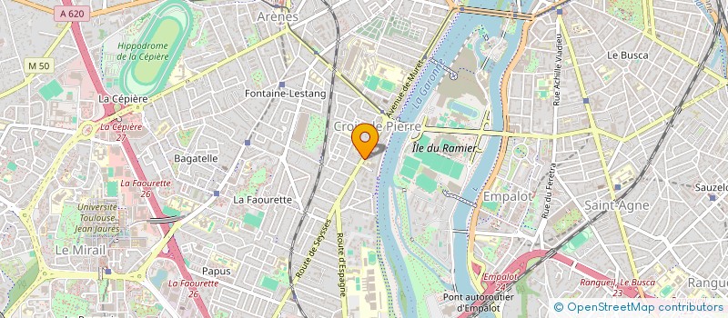 localisation de l'entreprise SCI ROMEO à TOULOUSE