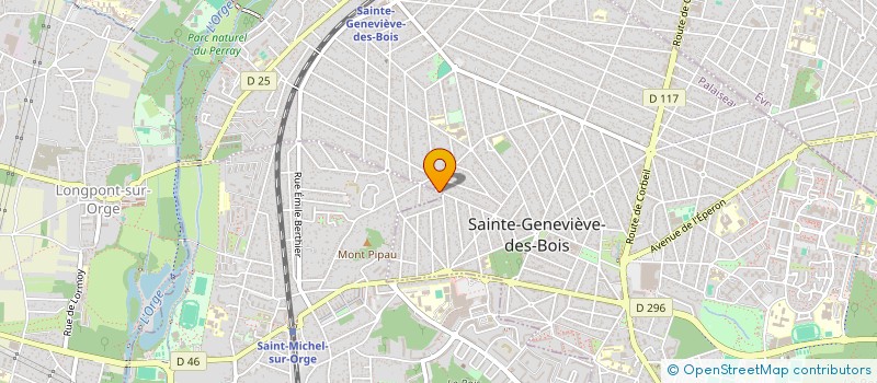 localisation de l'entreprise SCI ROMEO  SAINT-MICHEL-SUR-ORGE