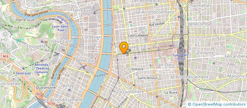 localisation de l'entreprise SCI ROMEO  LYON