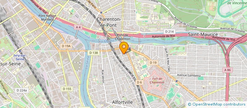 localisation de l'entreprise SCI ROMERO à MAISONS-ALFORT