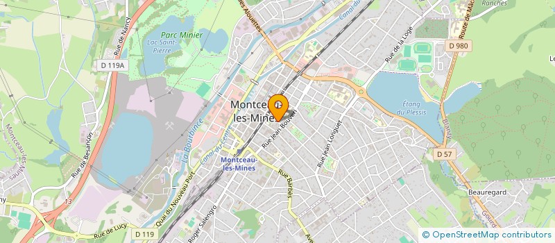 localisation de l'entreprise SCI ROMES à MONTCEAU-LES-MINES