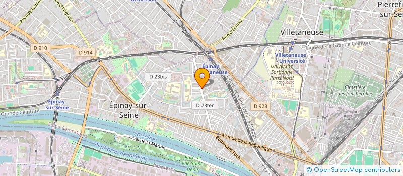 localisation de l'entreprise SCI ROMI à EPINAY-SUR-SEINE