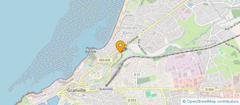 localisation de l'entreprise SCI ROMI  DONVILLE-LES-BAINS