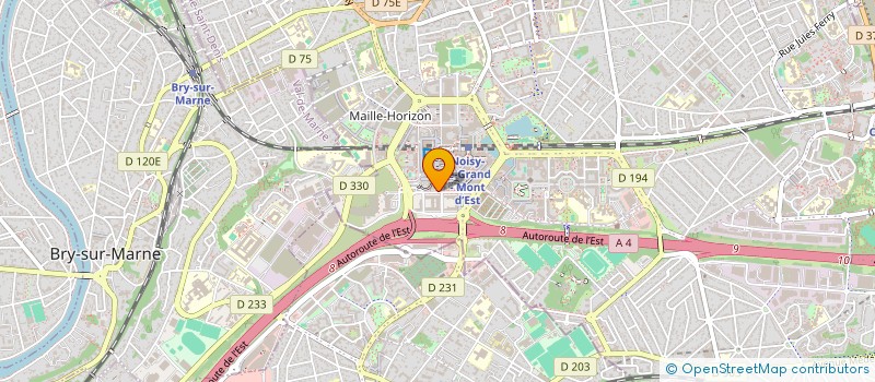 localisation de l'entreprise SCI ROMI à NOISY-LE-GRAND