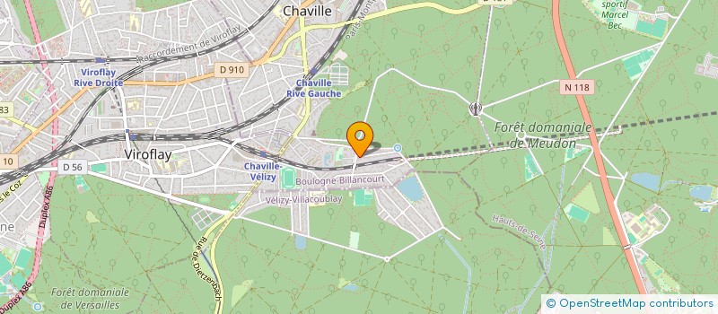 localisation de l'entreprise SCI ROMICA à CHAVILLE