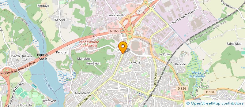 localisation de l'entreprise SCI ROMICA  LANESTER