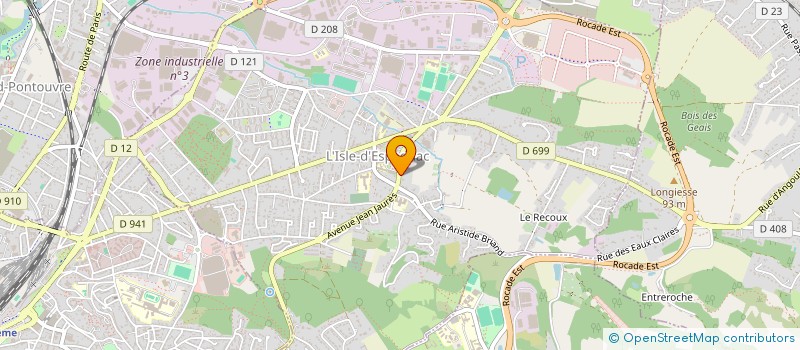 localisation de l'entreprise SCI ROMICHA  L'ISLE-D'ESPAGNAC