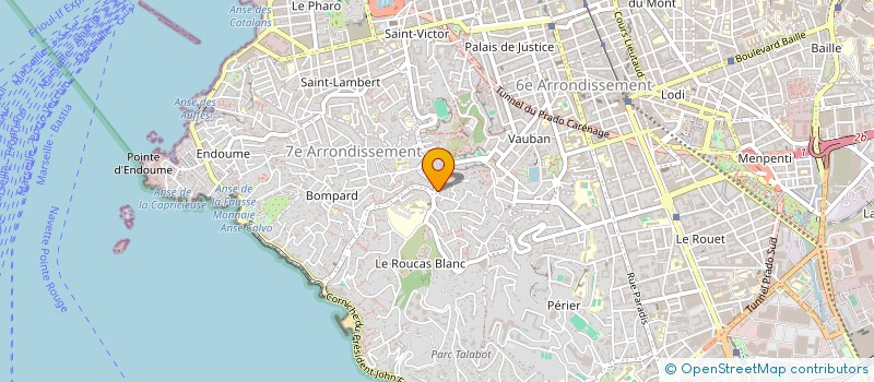 localisation de l'entreprise SCI ROMIEU à MARSEILLE