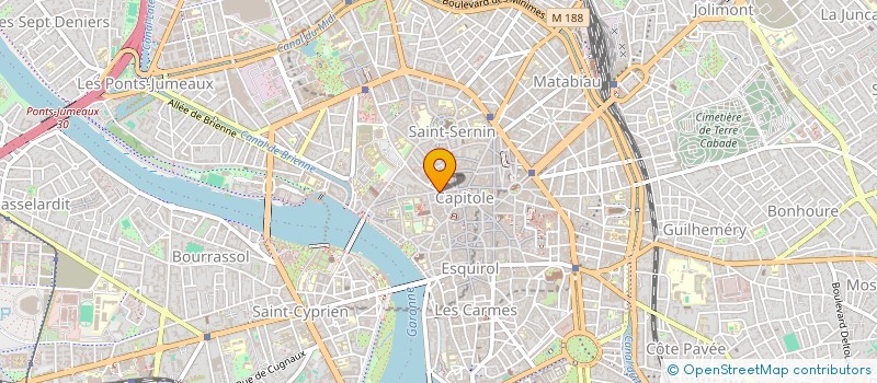 localisation de l'entreprise SCI ROMIGUIERES à TOULOUSE