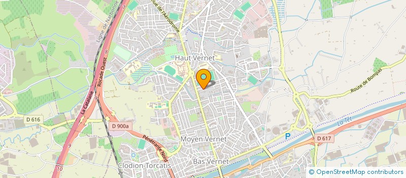 localisation de l'entreprise SCI ROMILO  PERPIGNAN