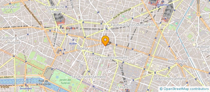 localisation de l'entreprise SCI ROMINA  PARIS