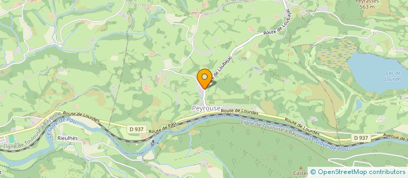 localisation de l'entreprise SCI ROMINE  PEYROUSE