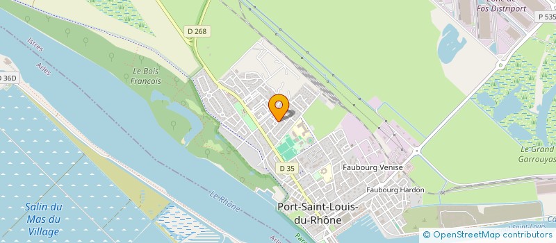 localisation de l'entreprise SCI ROMIZ à PORT-SAINT-LOUIS-DU-RHONE