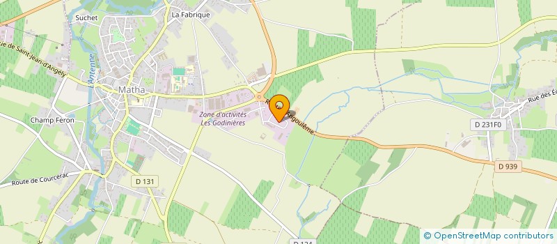 localisation de l'entreprise SCI ROMNOE  MATHA