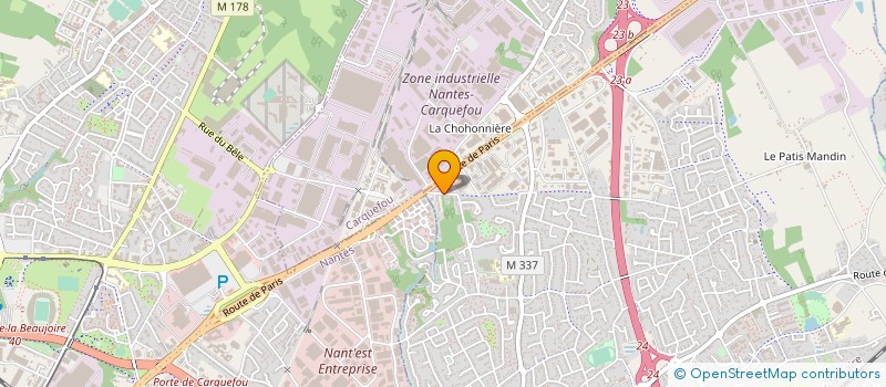 localisation de l'entreprise SCI ROMP JACQUES à SAINTE-LUCE-SUR-LOIRE