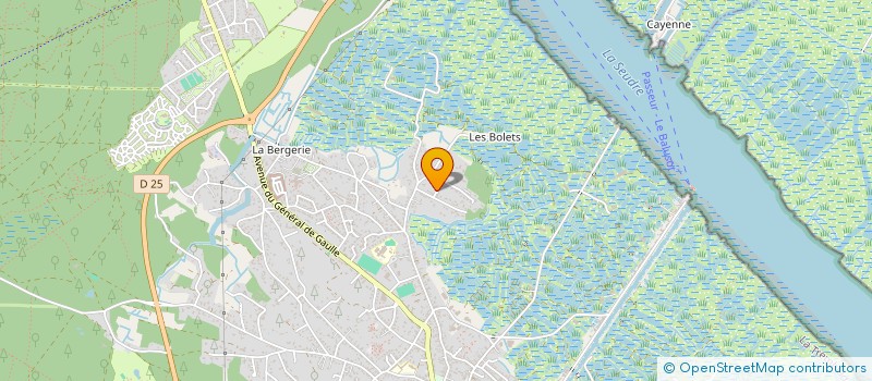 localisation de l'entreprise SCI ROMPAT  LA TREMBLADE