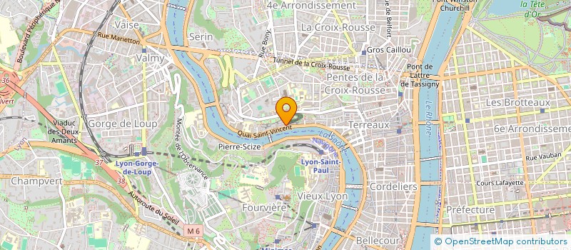 localisation de l'entreprise SCI ROMPIDES à LYON