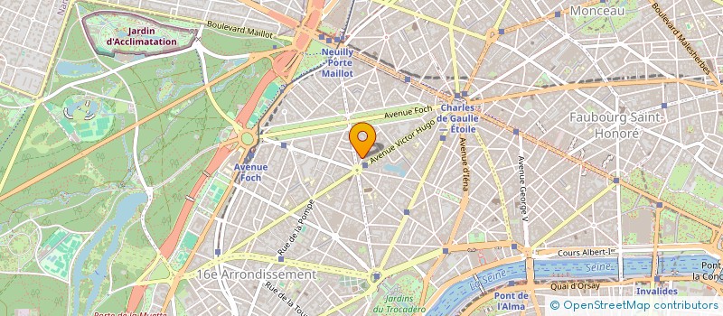 localisation de l'entreprise SCI ROMULUS 26  PARIS