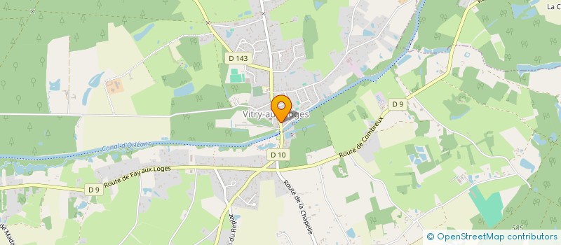 localisation de l'entreprise SCI ROMUNICO à VITRY-AUX-LOGES