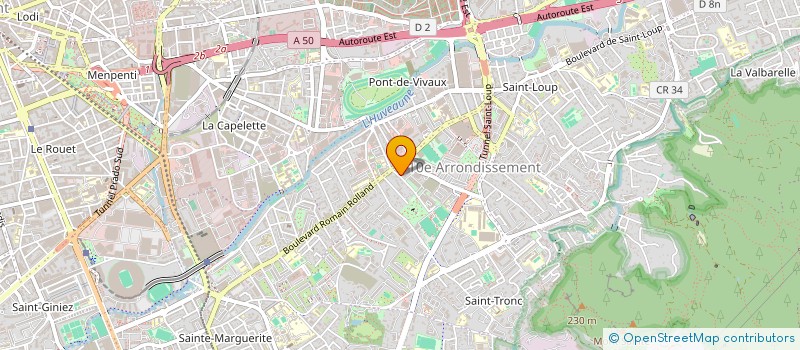 localisation de l'entreprise SCI ROMY à MARSEILLE