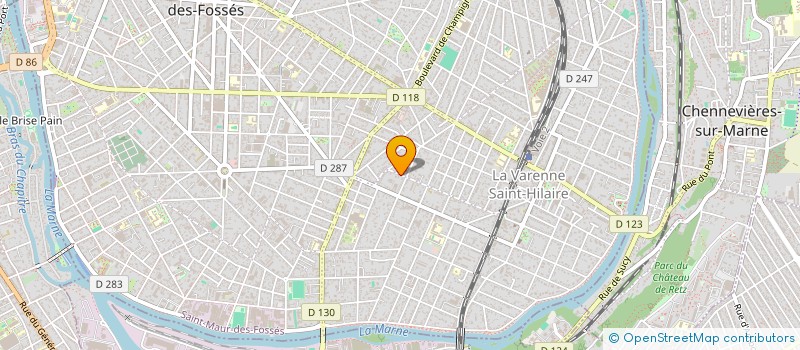 localisation de l'entreprise SCI ROMY à SAINT-MAUR-DES-FOSSES