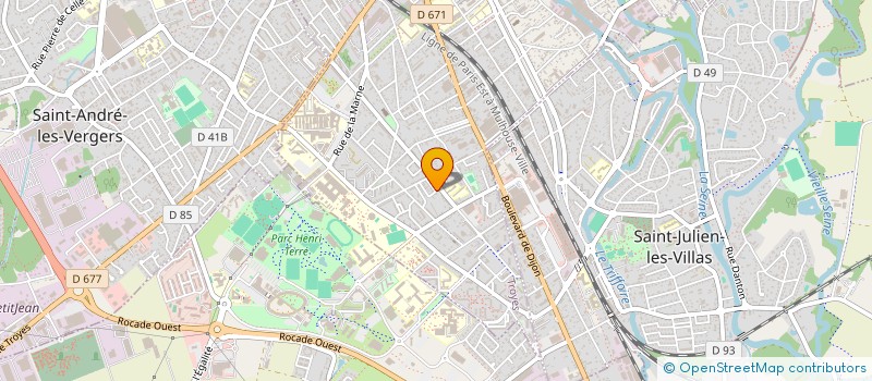 localisation de l'entreprise SCI ROMYLO à TROYES