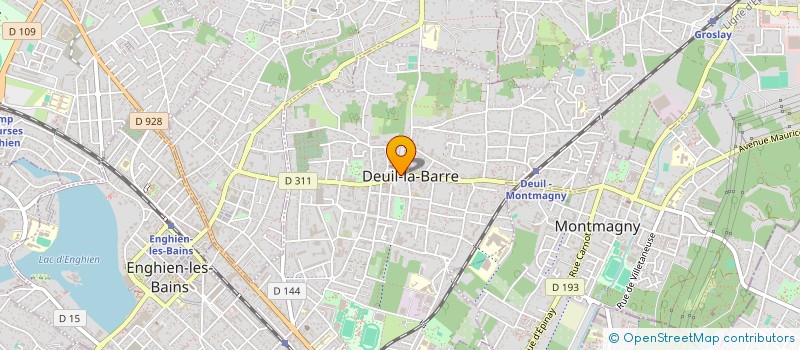 localisation de l'entreprise SCI RONAY  DEUIL-LA-BARRE